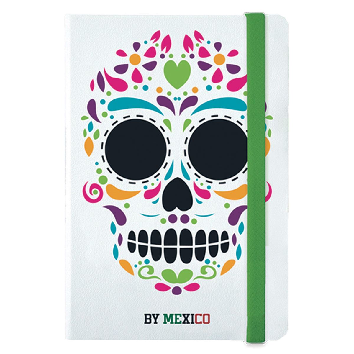 Libreta calavera blanca By México