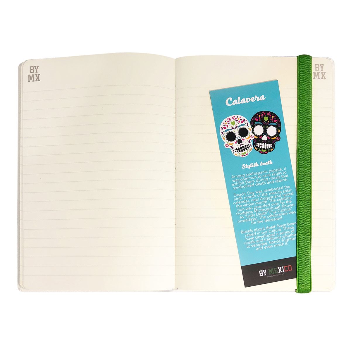 Libreta calavera blanca By México