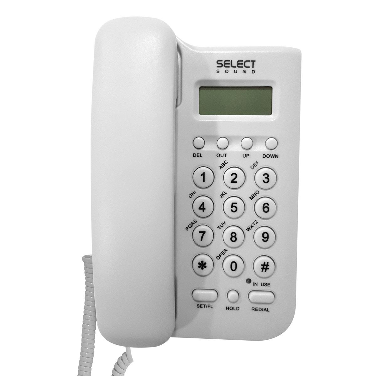 Teléfono Alámbrico Select Sound 8836 Blanco