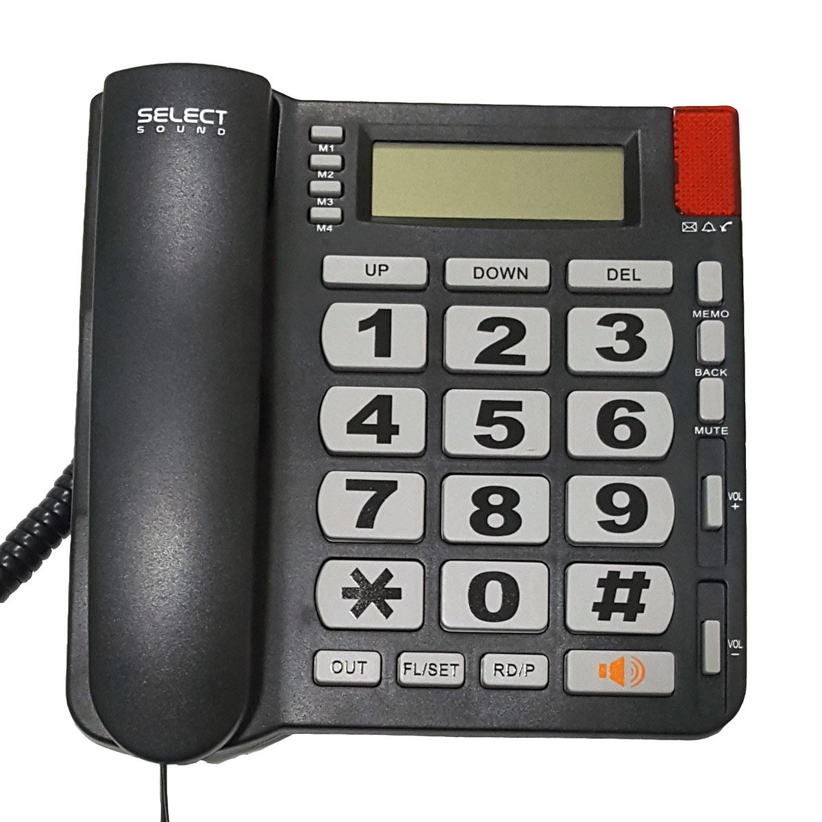 Teléfono Alámbrico Select Sound 8216 Negro