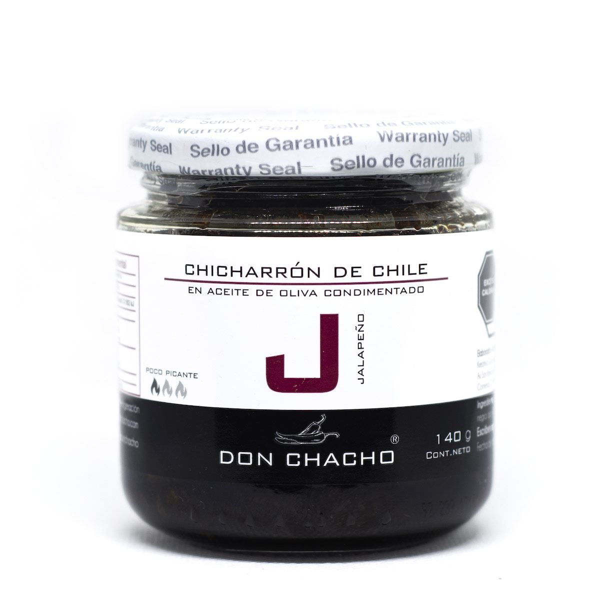 Chicharrón de Chile Jalapeño 140 gramos Don Chacho