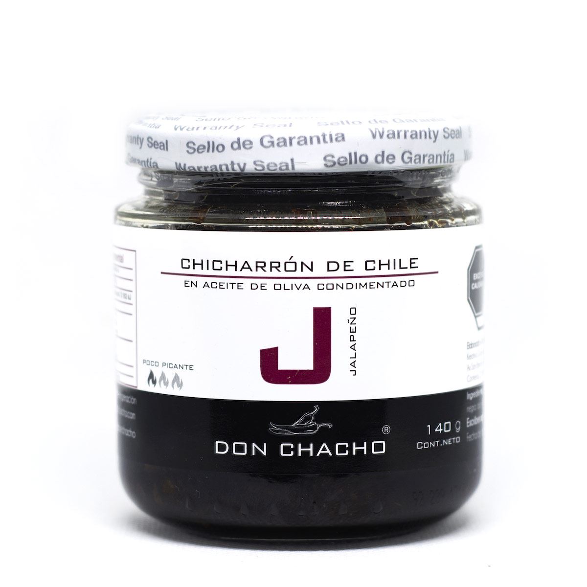 Chicharrón De Chile Jalapeño 140 Gramos Don Chacho