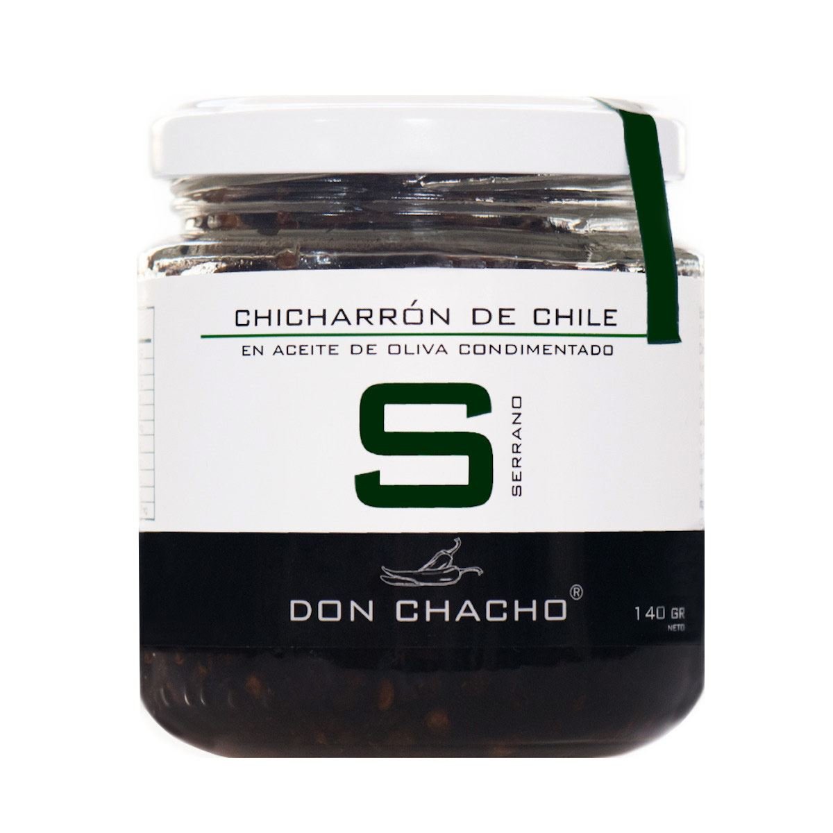 Chicharrón de Chile Serrano 140 gramos Don Chacho