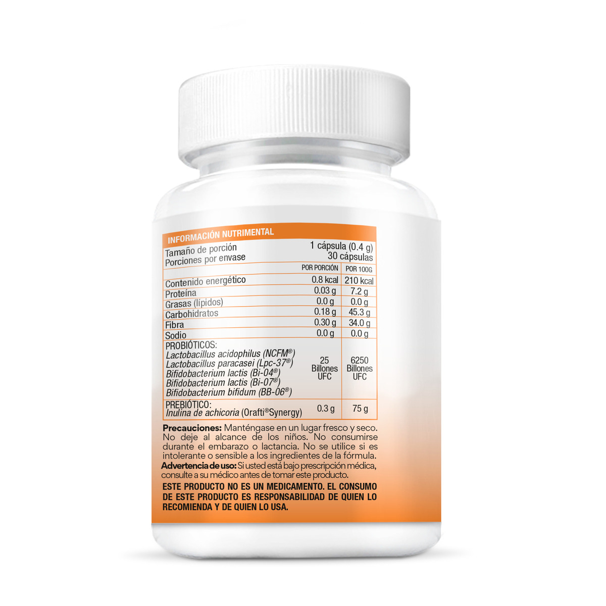 Probióticos 25 Billones 30 Cápsulas
