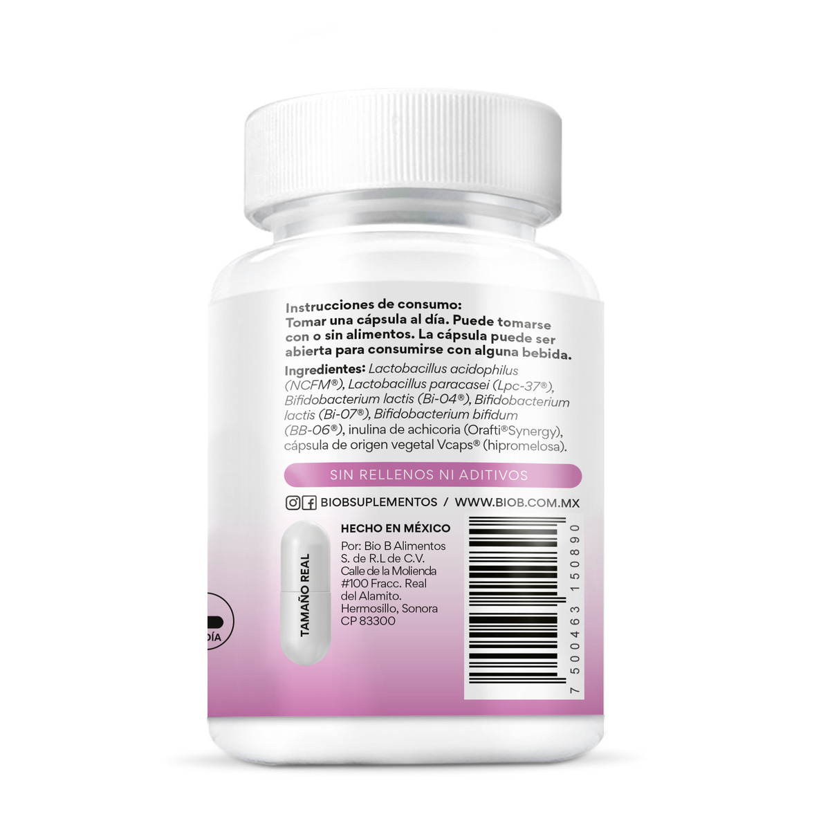 Probióticos 50 Billones 30 Cápsulas