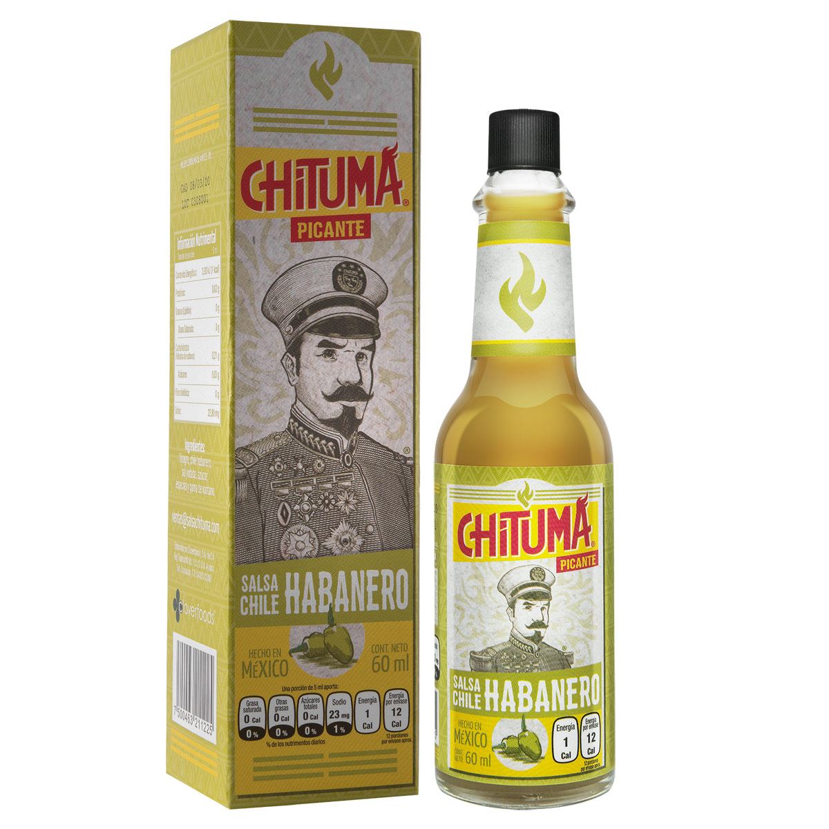 Salsa Picante de Chile Habanero Chitumá