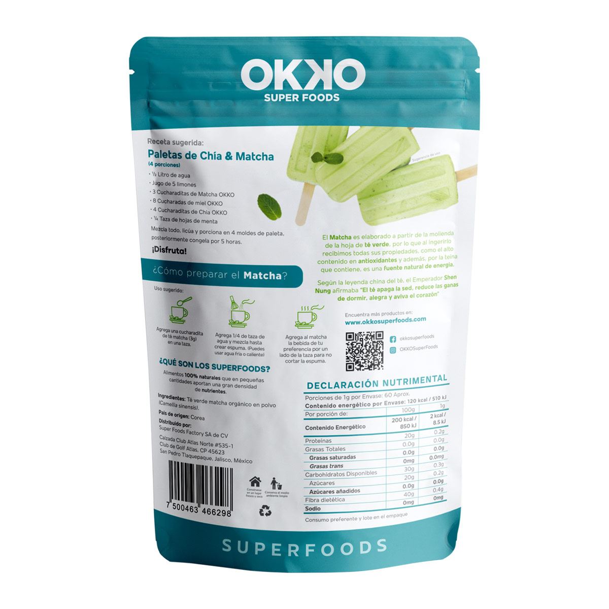 Matcha Organico 50 G