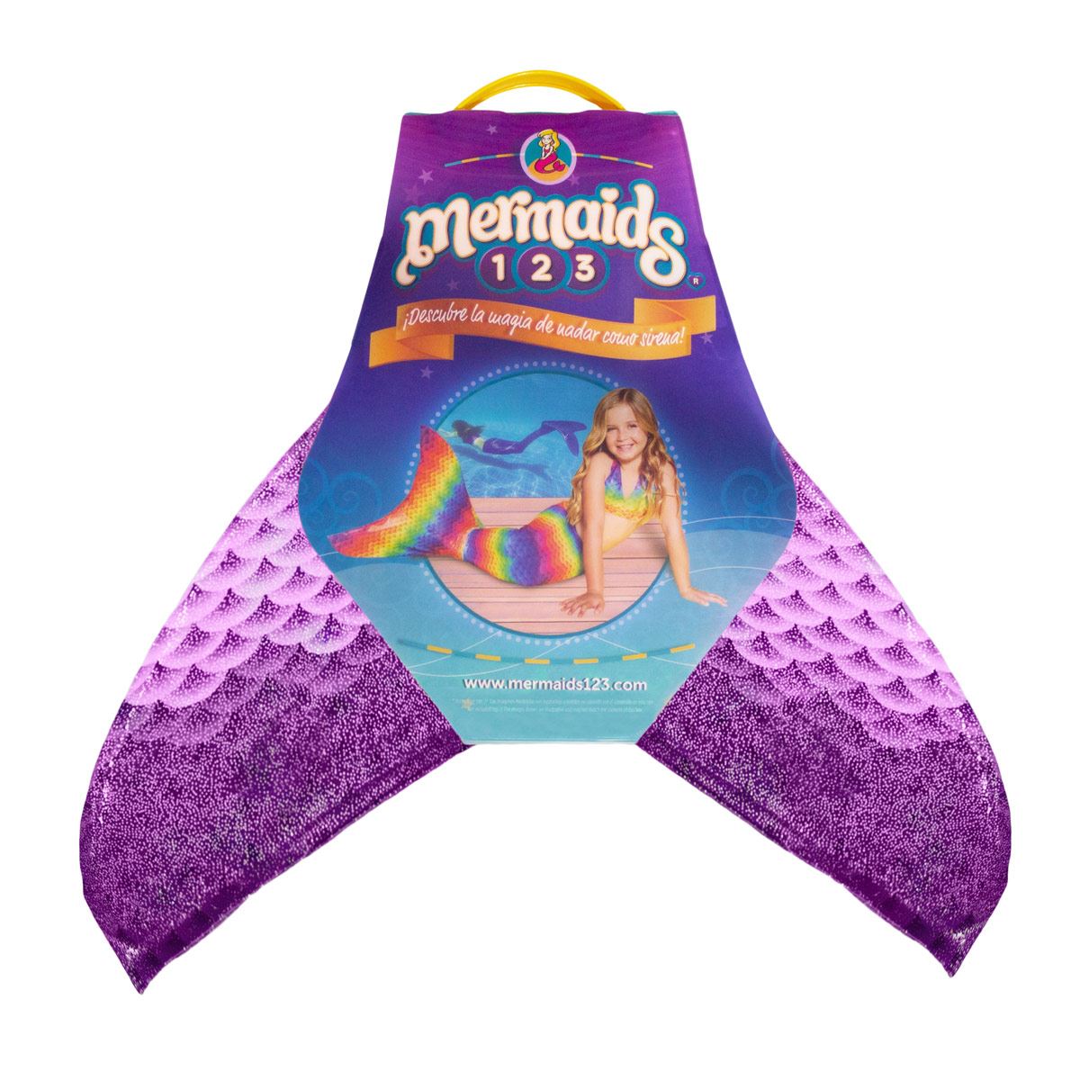 Kit Cola de Sirena Funny Purple Talla 12