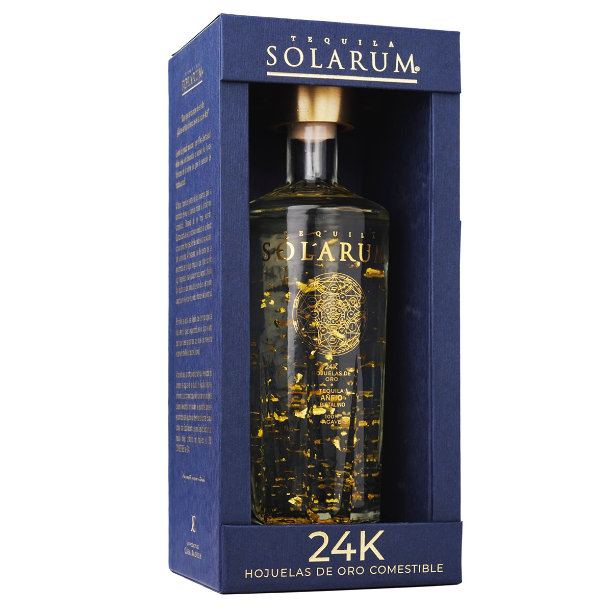 Tequila Extra Añejo Cristalino 24k Solarum