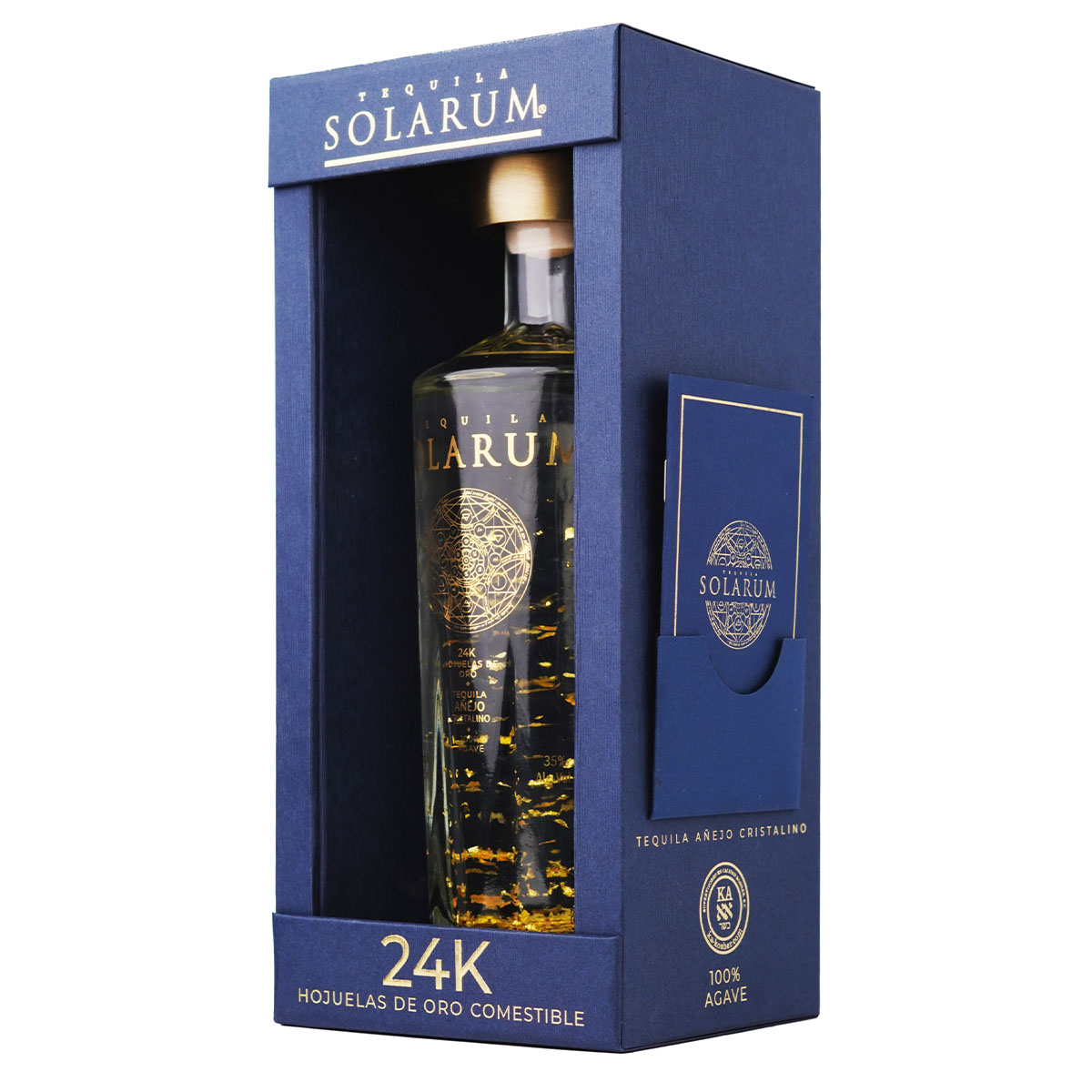 Tequila Extra Añejo Cristalino 24k Solarum