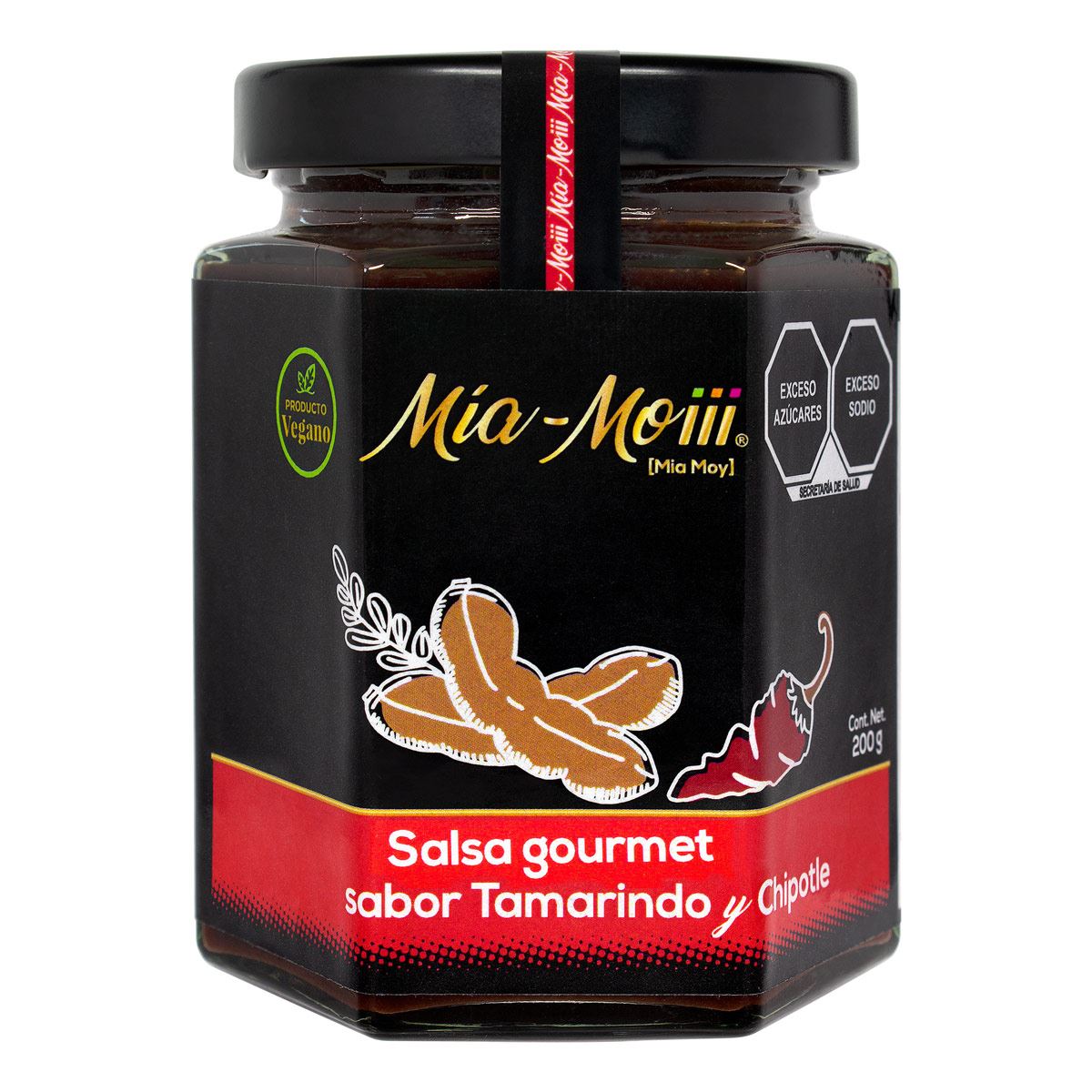 Mía-Moiii Salsa Gourmet Sabor Tamarindo y Chipotle