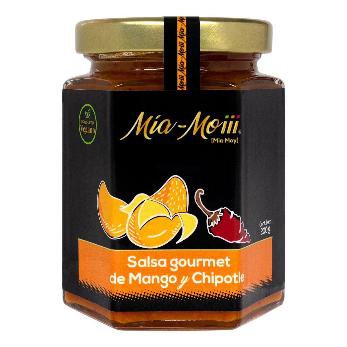 Mía-Moiii Salsa Gourmet Mango y Chipotle