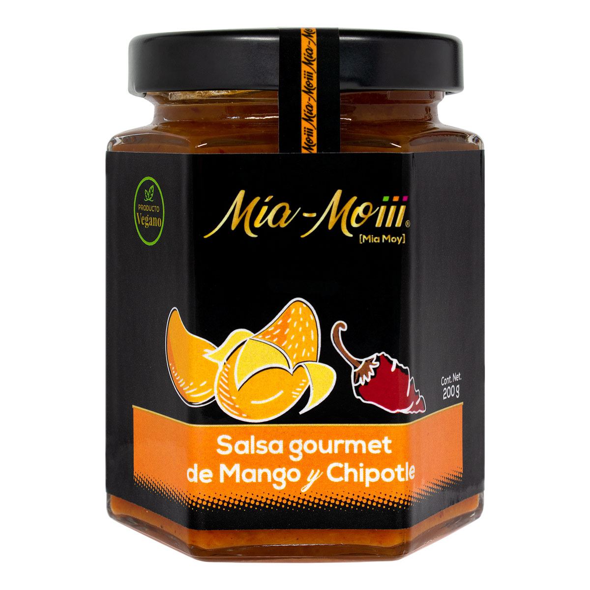 Mía-Moiii Salsa Gourmet Mango y Chipotle