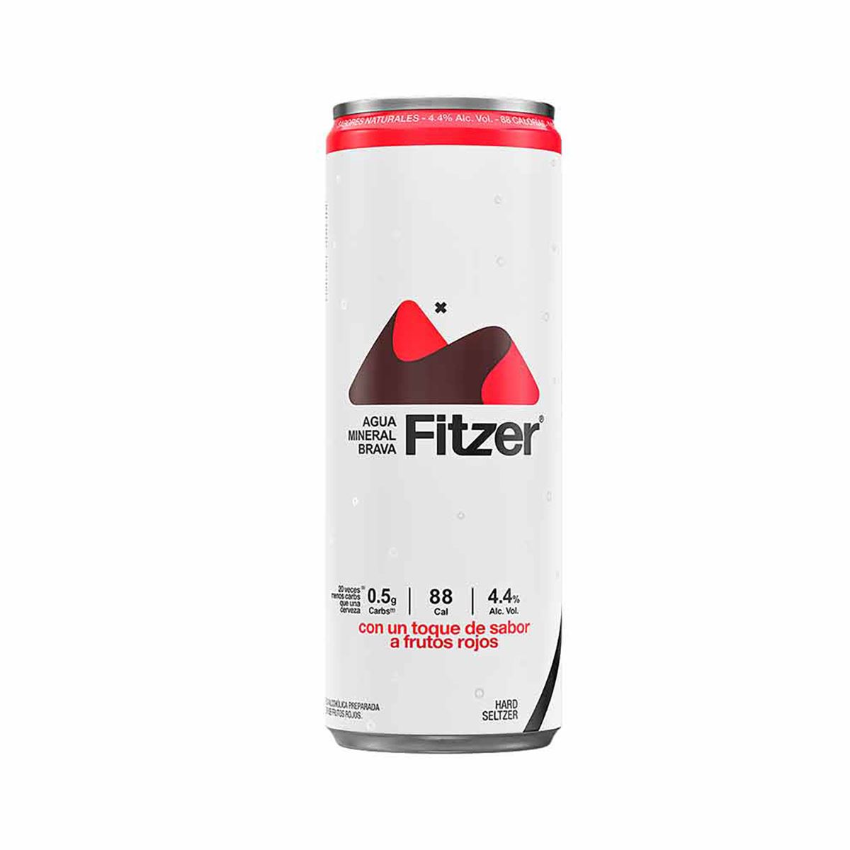 Hard Seltzer Fitzer Frutos Rojos