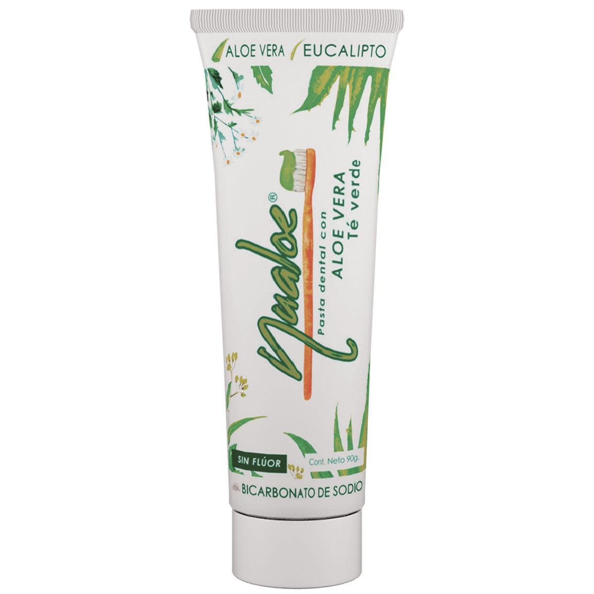 Pasta Dental Con 7 Ingredientes Naturales - Aloe Vera