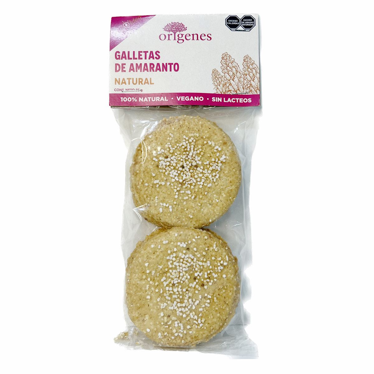 GALLETAS DE AMARANTO NATURAL