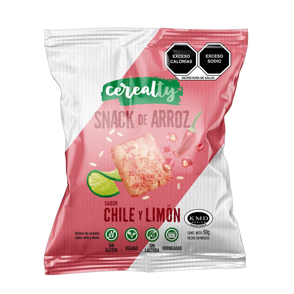 Snack de Arroz sabor Chile y Limon 50 g