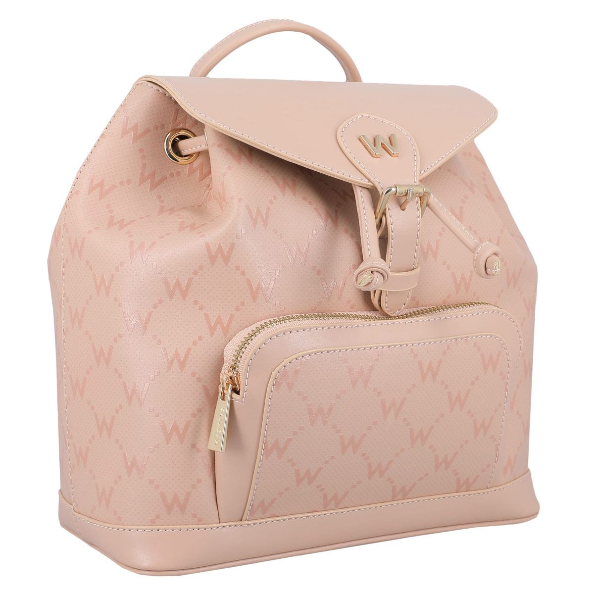 Backpack Westies color beige Modelo HBSHANGELAWE