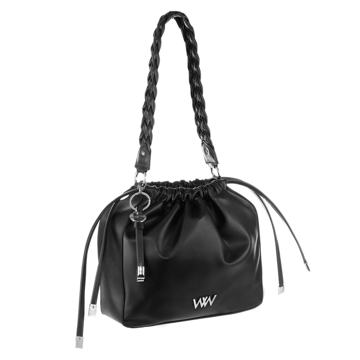 Bolsa satchel Westies color Negro Modelo HBMASCAGNI2WE