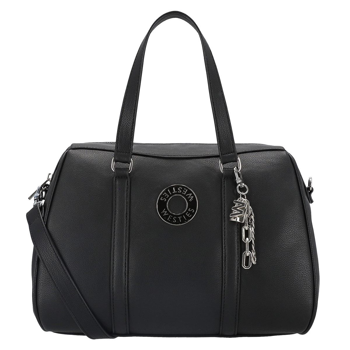 Bolsa Tipo Satchel Color Negro Para Mujer Westies