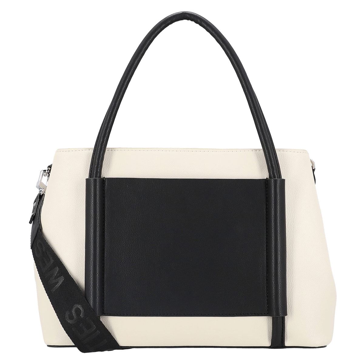 Bolsa Westies satchel color Marfil/Multicolor para Mujer