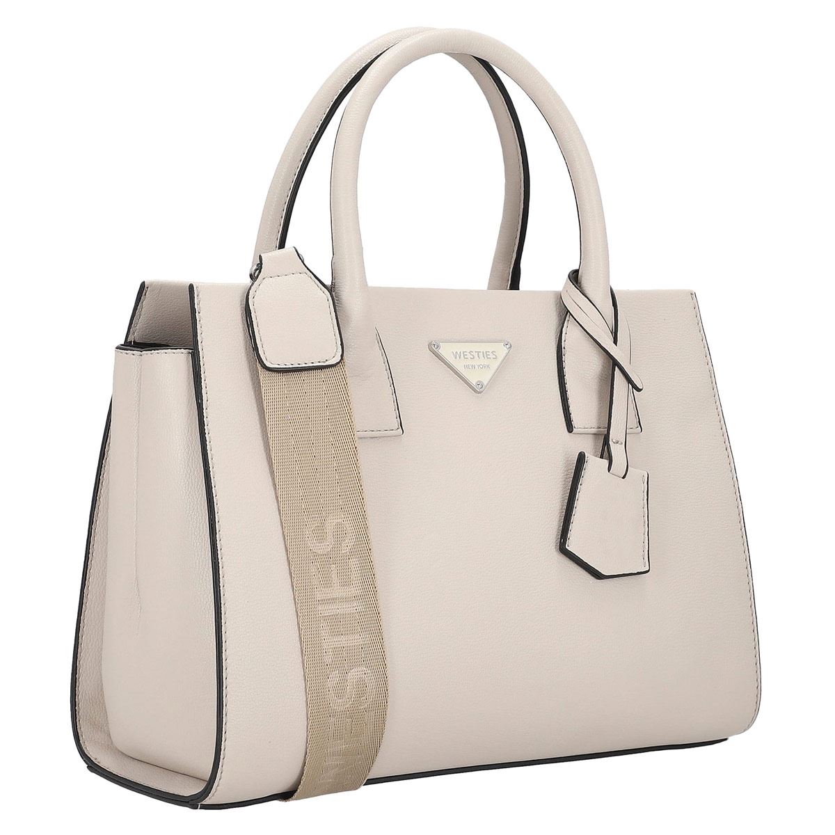 Bolsa satchel color Gris para mujer Westies