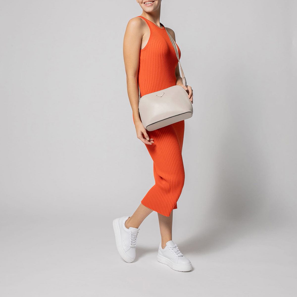 Bolsa cross body color Gris para mujer Westies