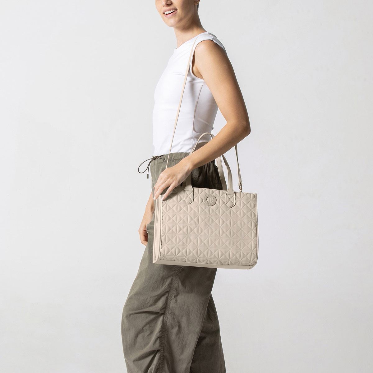 Bolso Tote Marfil para Mujer Westies