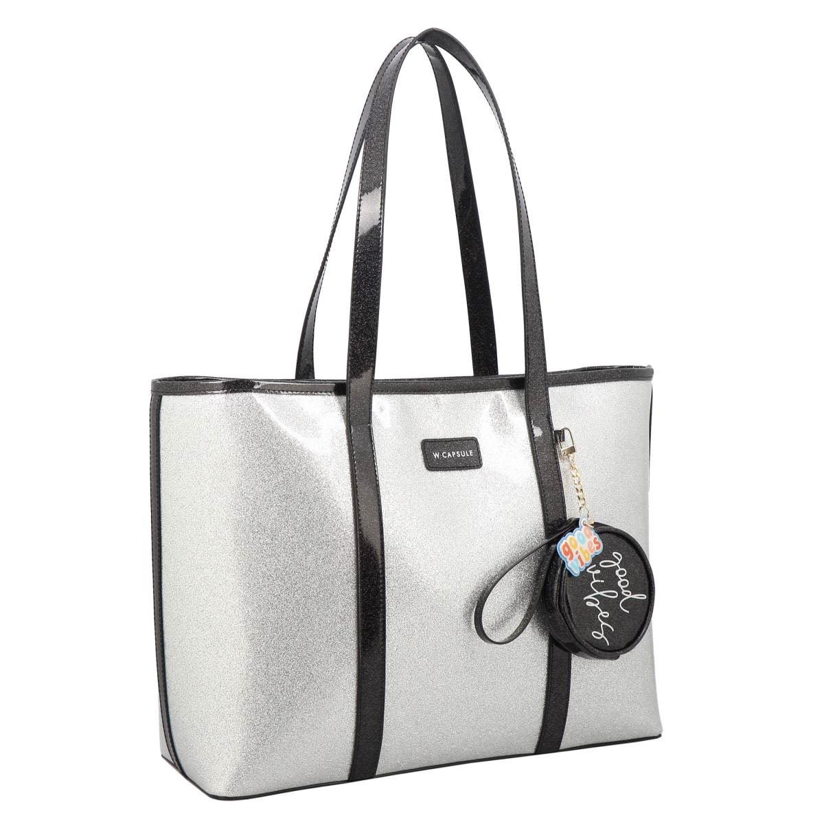 Bolsa Tote Plateado Hbkirkwood18 W Capsule
