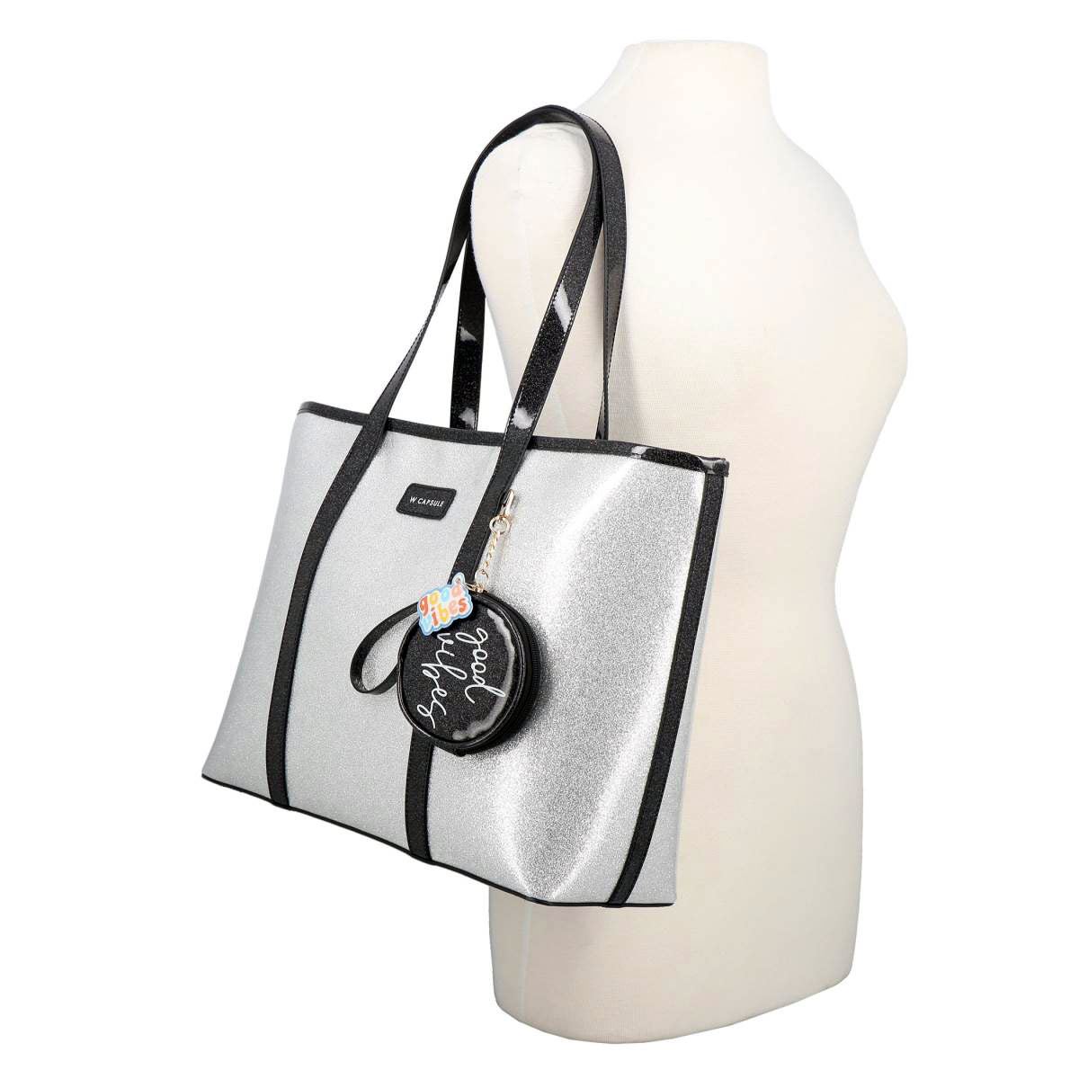 Bolsa Tote Plateado Hbkirkwood18 W Capsule