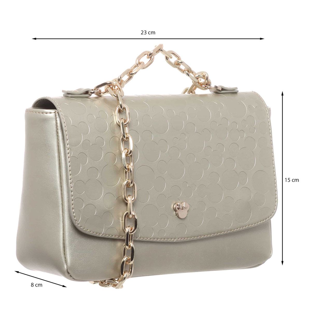 Bolsa cross body W Capsule color oro Modelo HBFORSWEAR10CW