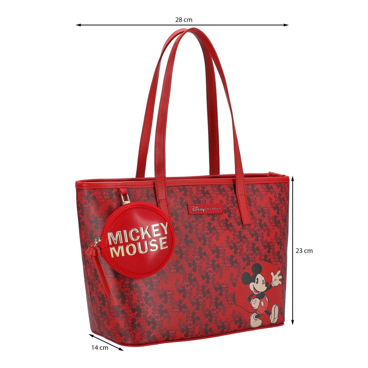 Bolsa tote W Capsule color rojo Modelo HBLAPINA36CW