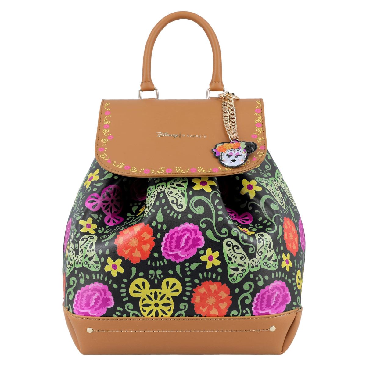 Backpack W Capsule color beige/multicolor Modelo HBVIOLET3CW