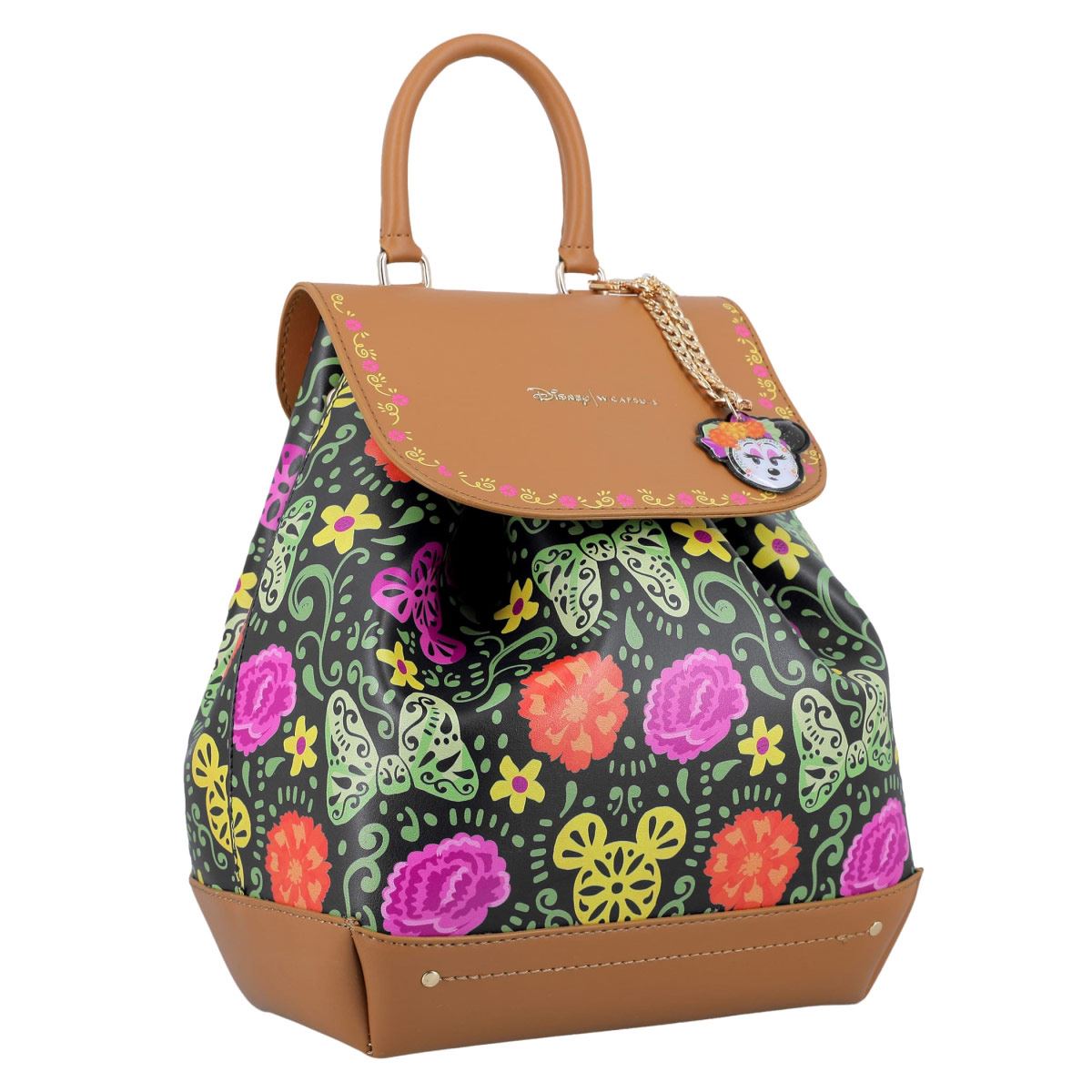 Backpack W Capsule color beige/multicolor Modelo HBVIOLET3CW