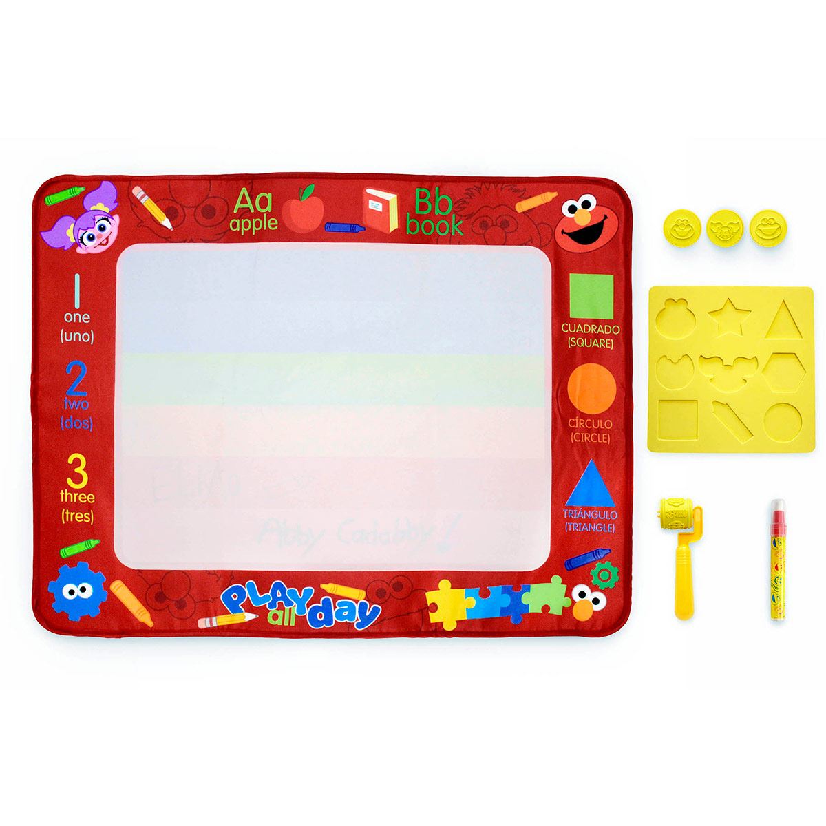 Plaza Sesamo Water Drawing Playmat
