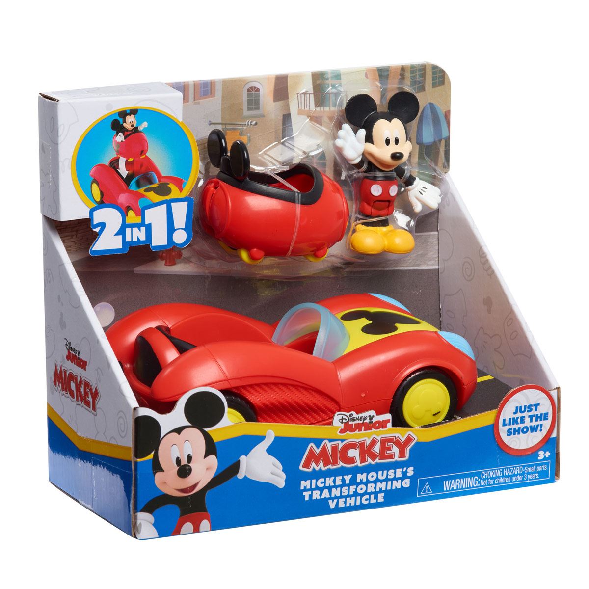 RUZ Mickey Transforming Vehicles
