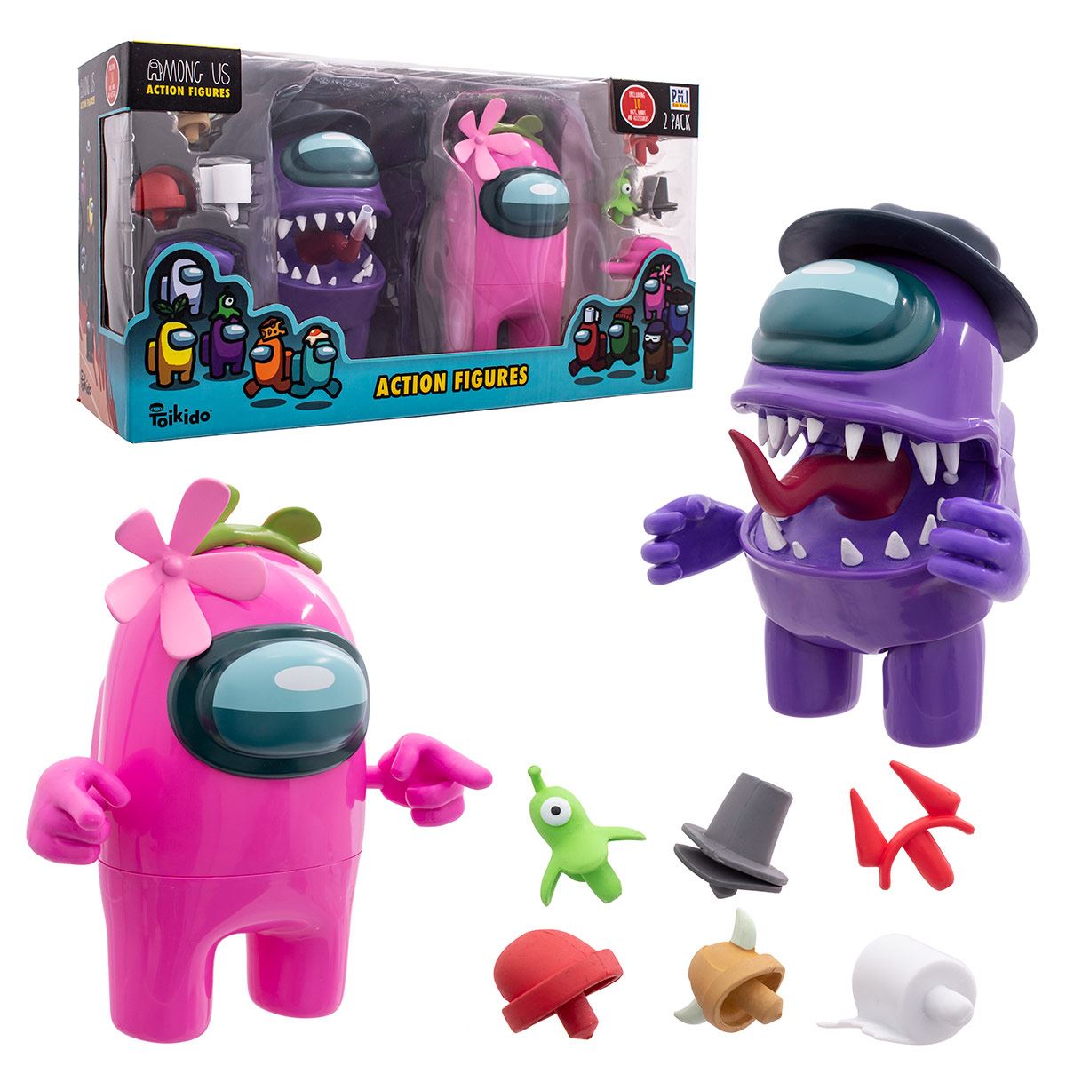 Ruz Among Us figuras de acción 2 pack 6.5 in