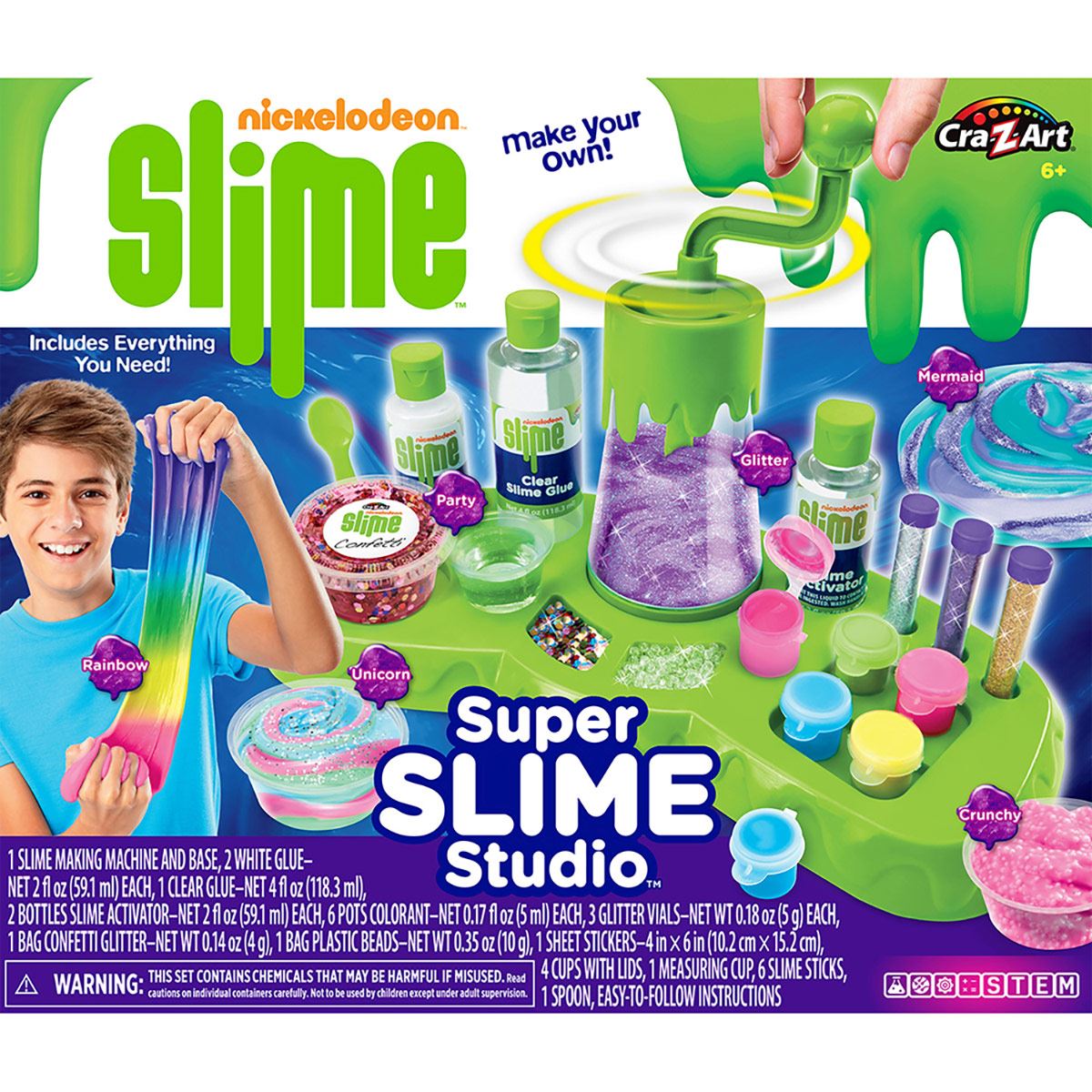 RUZ Nickelodeon SLIME Super Slime Studio