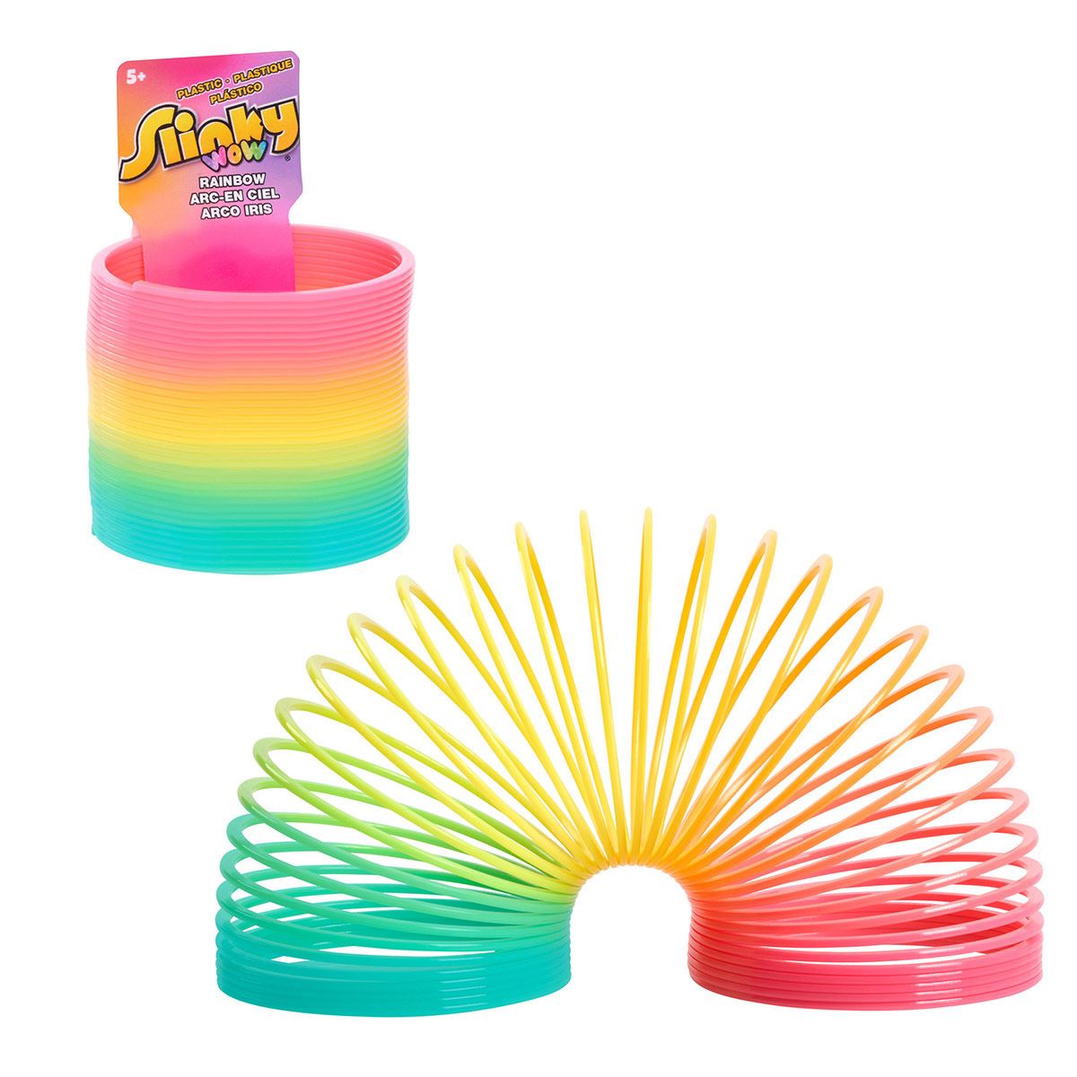 Plastic Rainbow Slinky