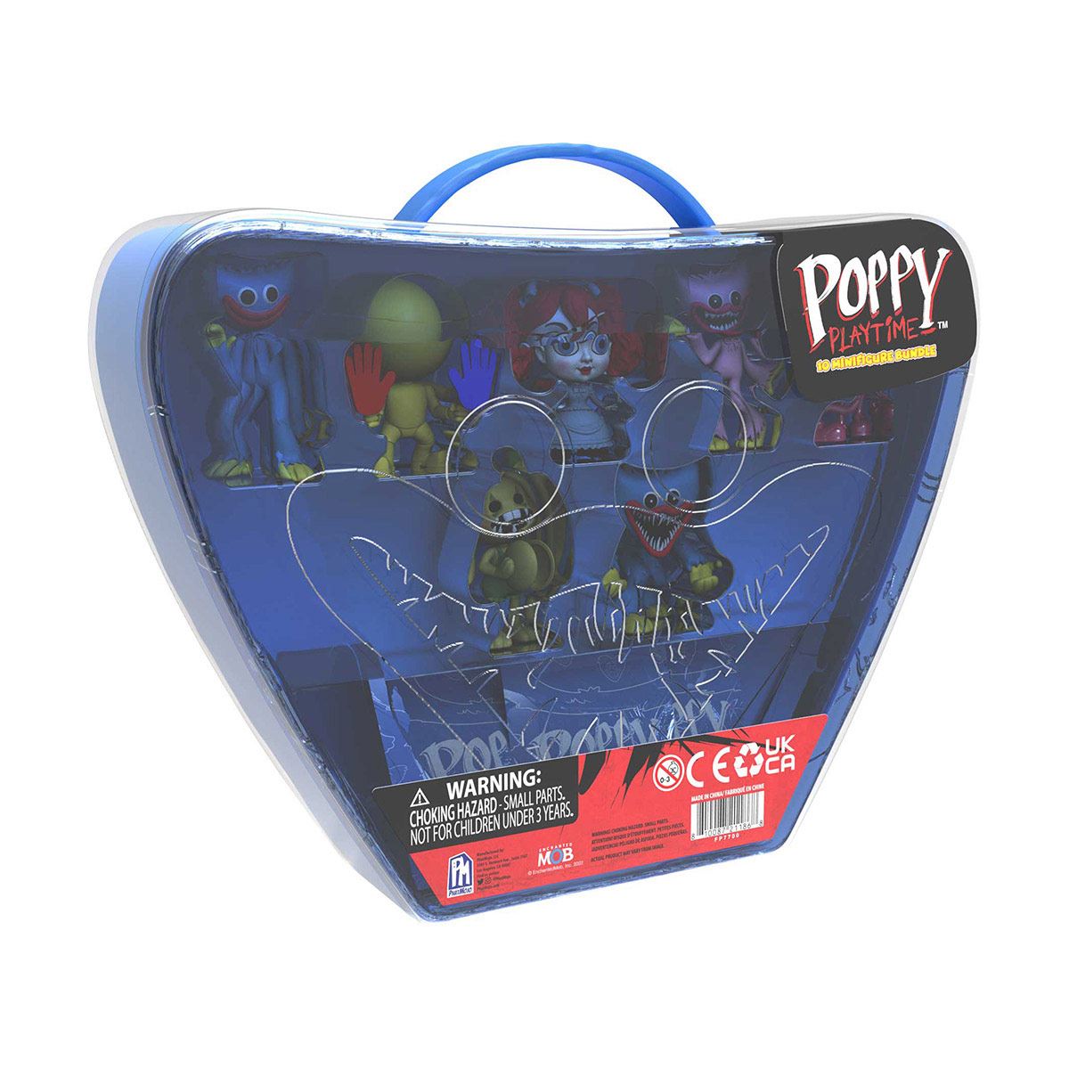 10 figuras 3” con Estuche Poppy Playtime