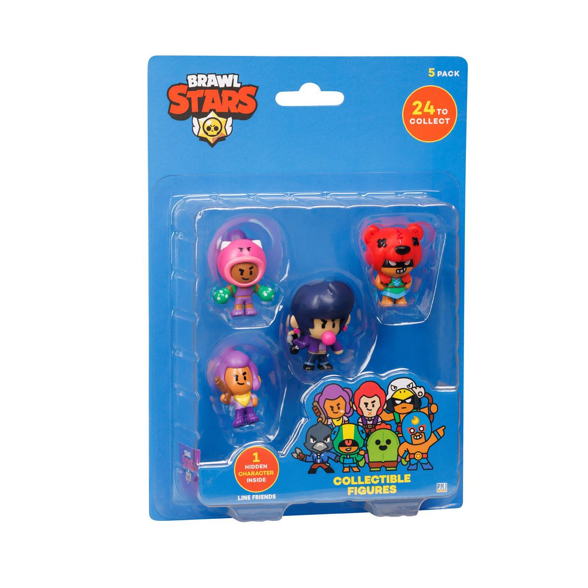 4 Pack Figuras Brawl Stars