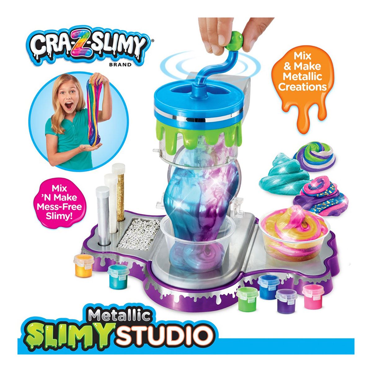 Estudio Slime Metálico Crazslimy