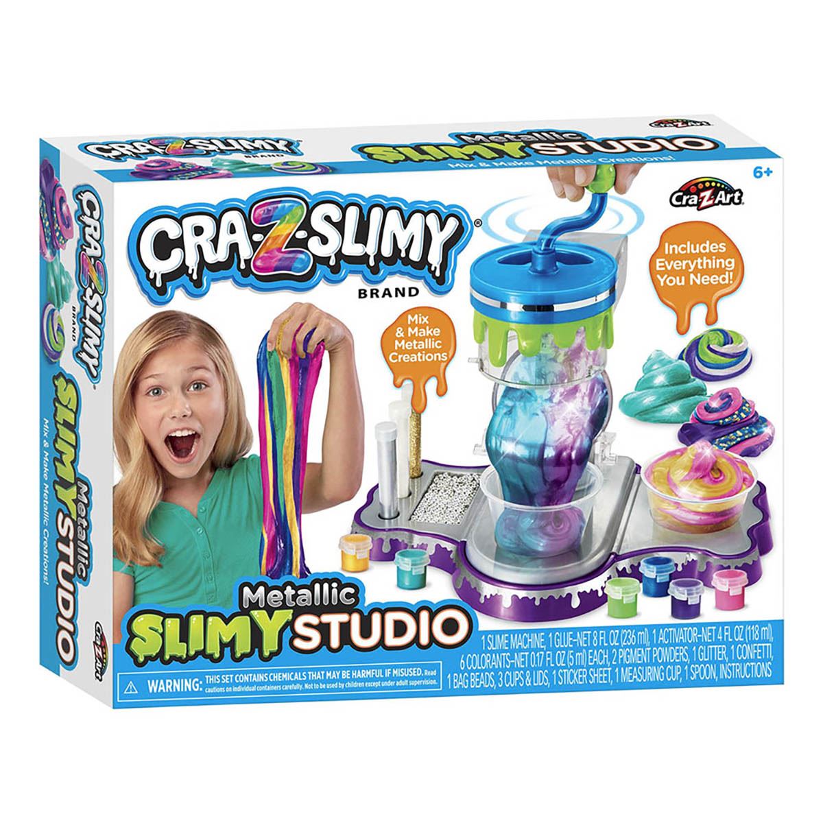 Estudio Slime Metálico Crazslimy