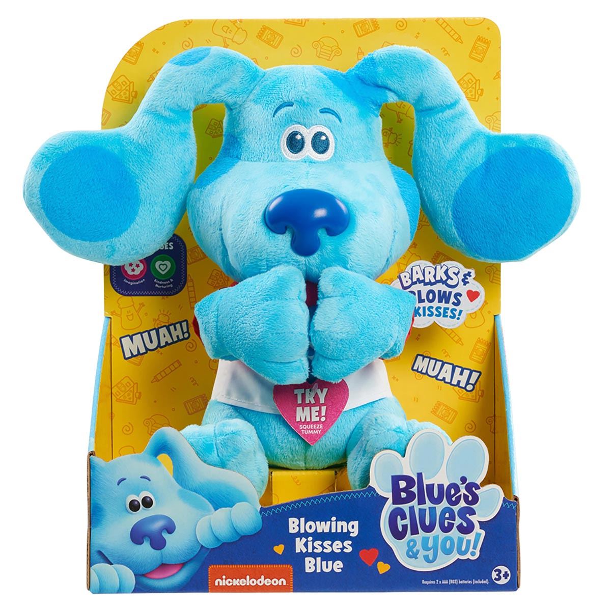 Peluche Blue Manda Besos Blues Clues & You