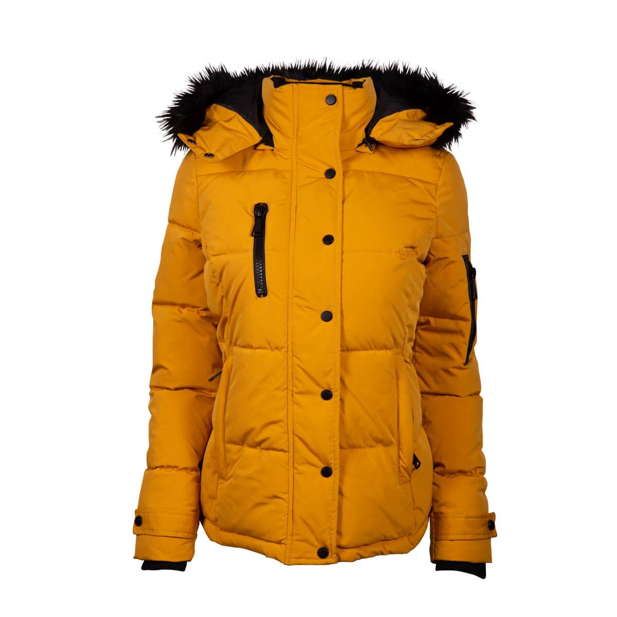 Chamarra Mostaza Capitonada G Philosophy Jr.