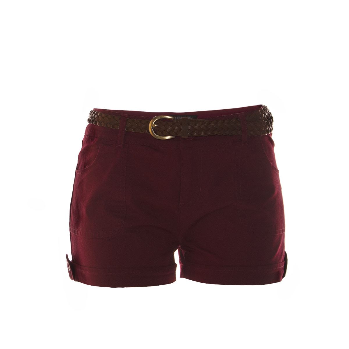 Short con Cinturón Rojo Ch Philosophy