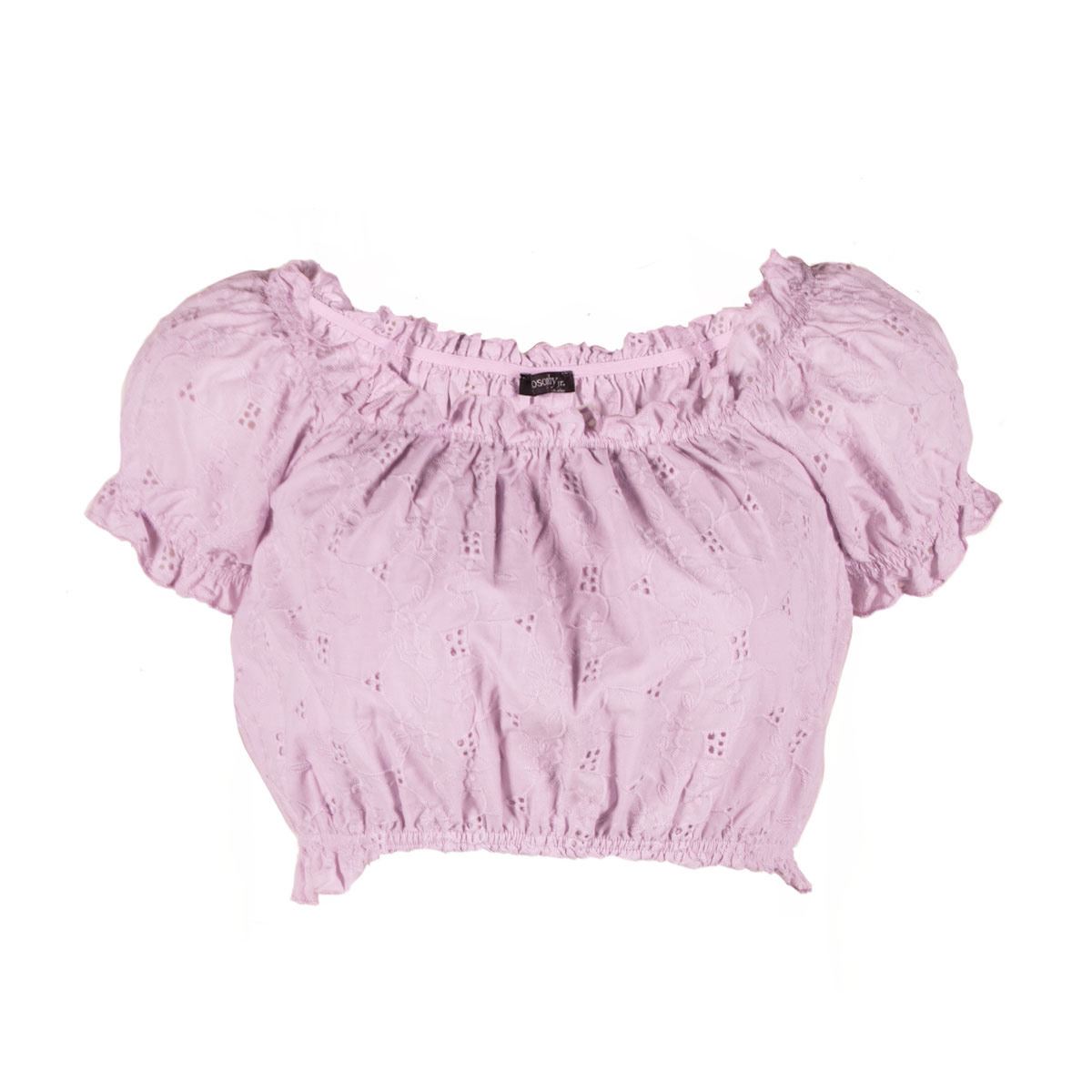 Blusa Philosophy Jr. con Smock G morado claro