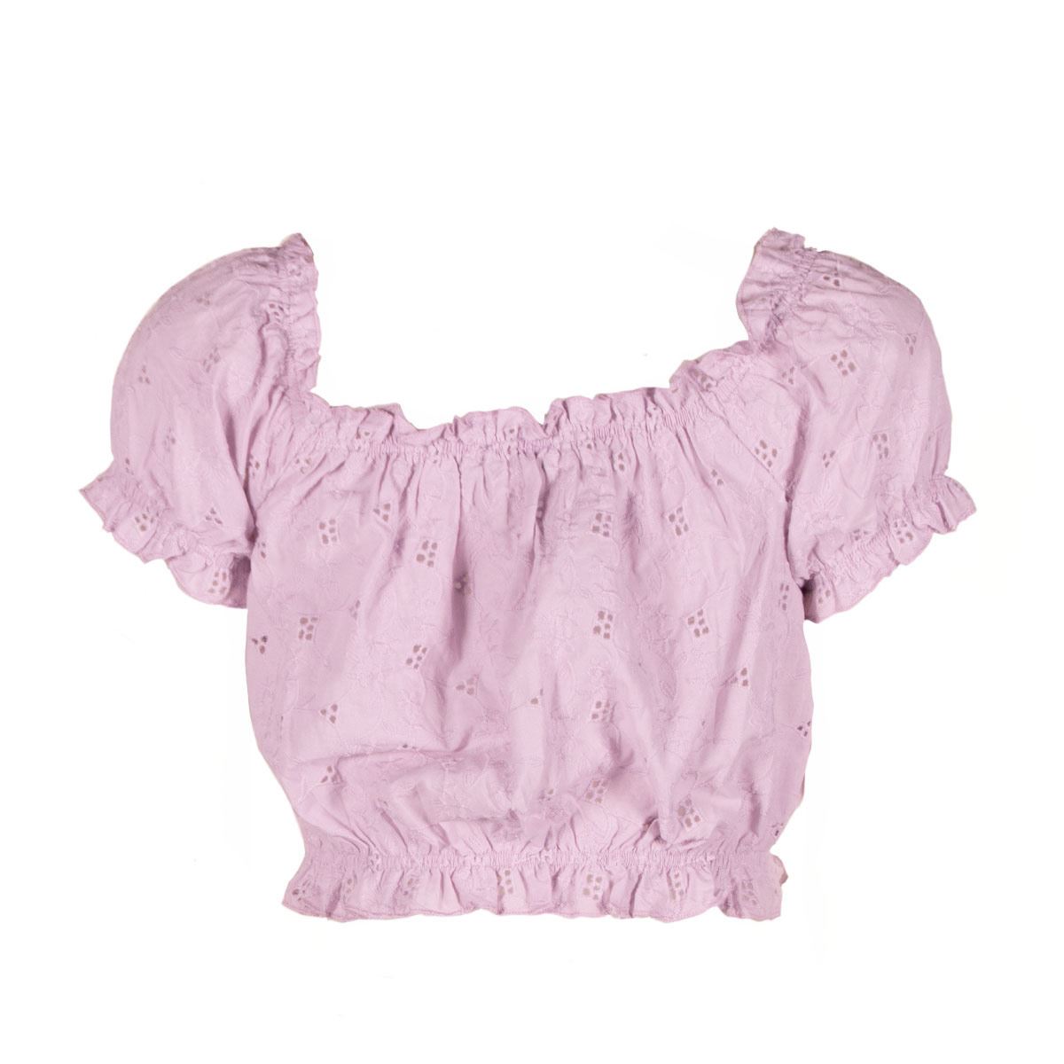 Blusa Philosophy Jr. con Smock G morado claro