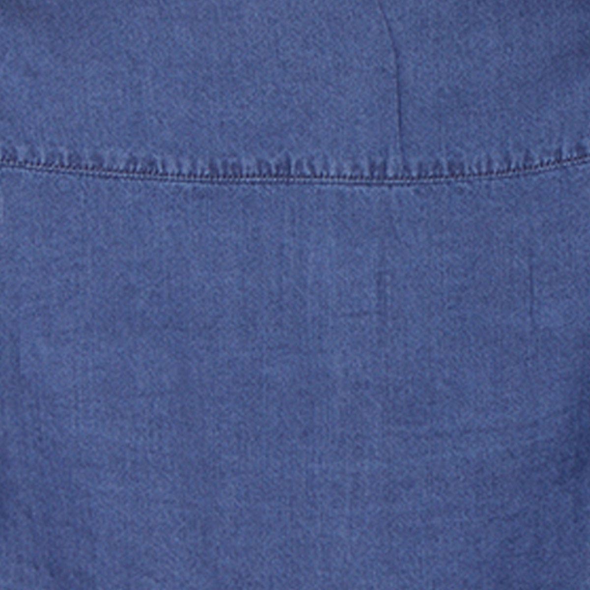 Blusa lisa Philosophy Jr modelo 11270 talla mediana color azul obscuro