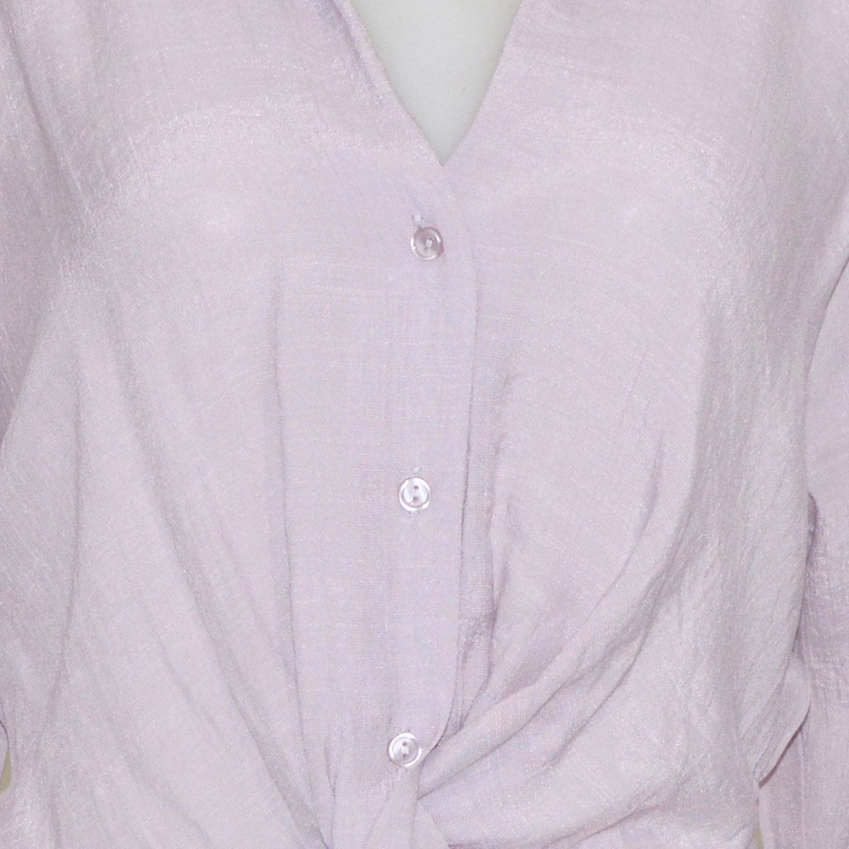 Blusa con amarre Philosophy Jr M Morado Claro